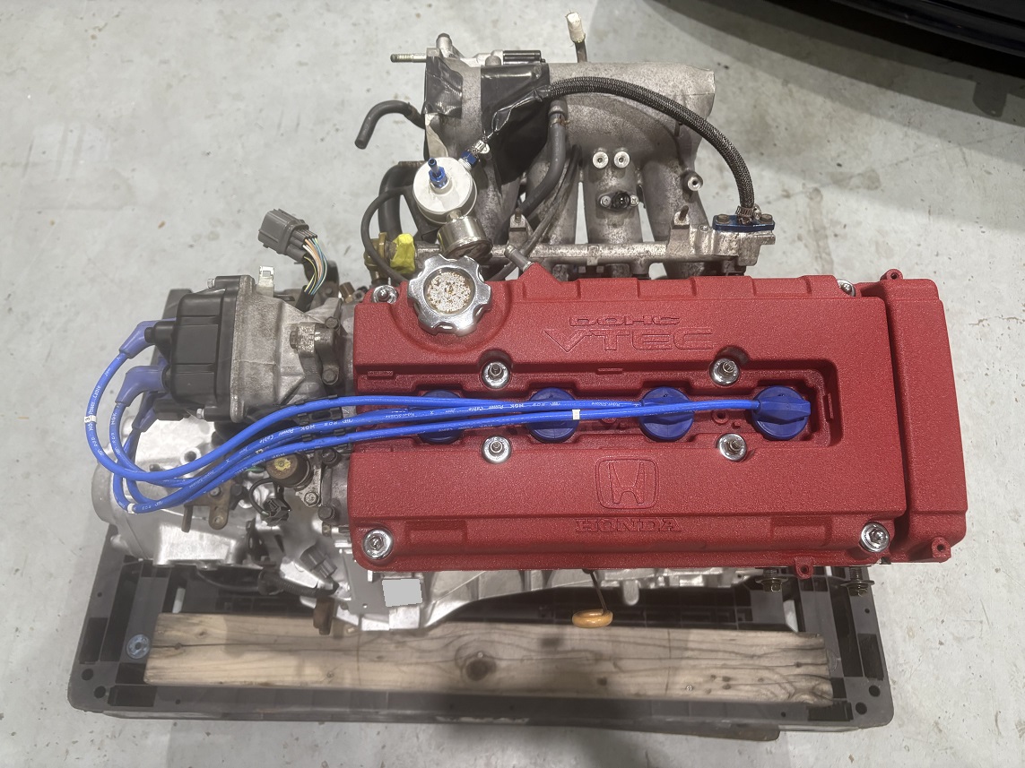 13年前のB16B改1850ccエンジンのOH⑥ エンジン・ミッション完成、出荷